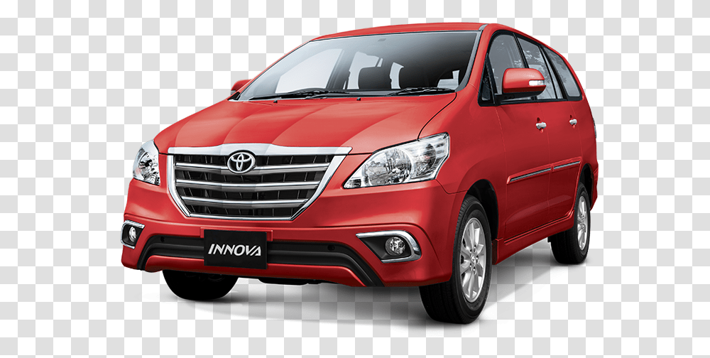 Red Innova Car, Vehicle, Transportation, Bumper, Tire Transparent Png