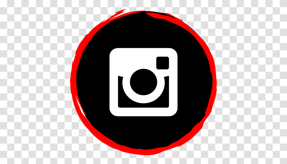Red Instagram Icon Vector Social Media Logo, Symbol, Text, Electronics, Number Transparent Png