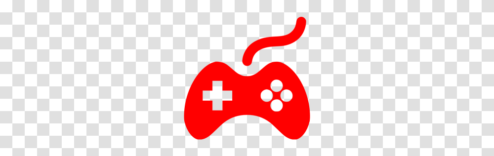 Red Joystick Icon, Logo, Trademark Transparent Png