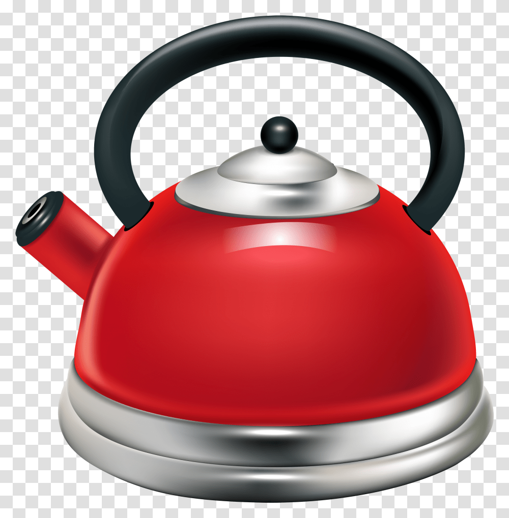 Red Kettle Clipart Kettle Clipart, Pot, Lamp Transparent Png