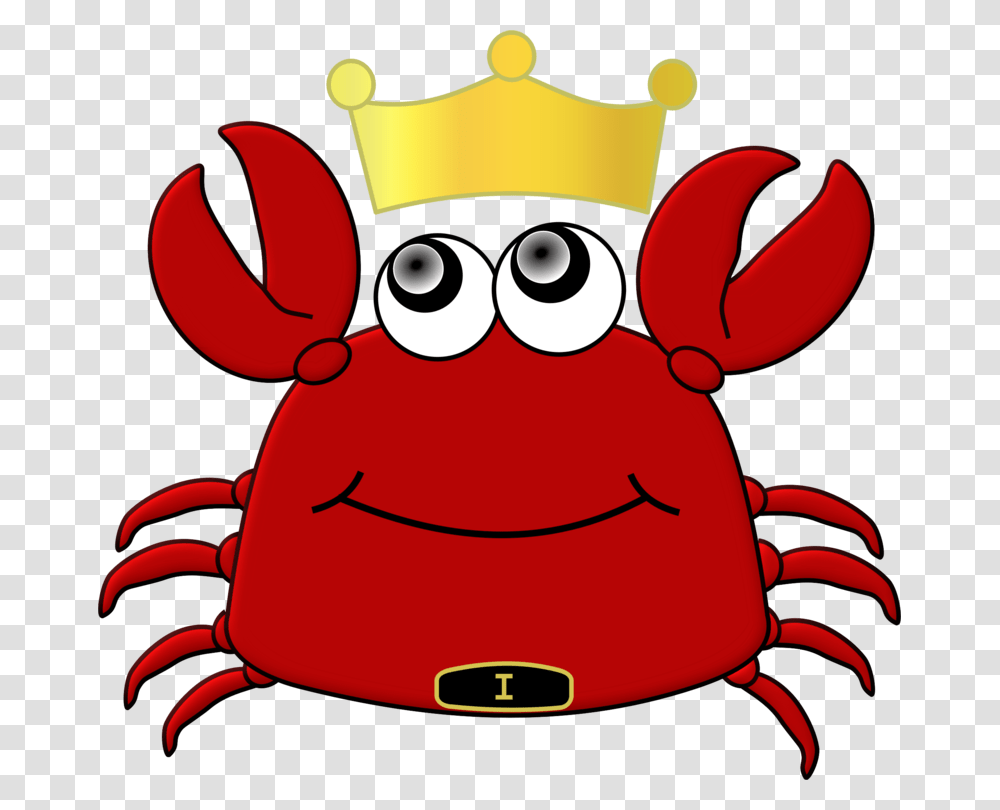 Red King Crab Crab Cake Decapods, Seafood, Sea Life, Animal, Crown Transparent Png