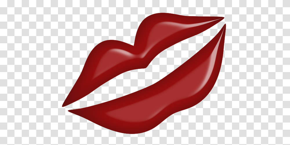 Red Kiss Lips, Food, Mouth, Plant, Ketchup Transparent Png