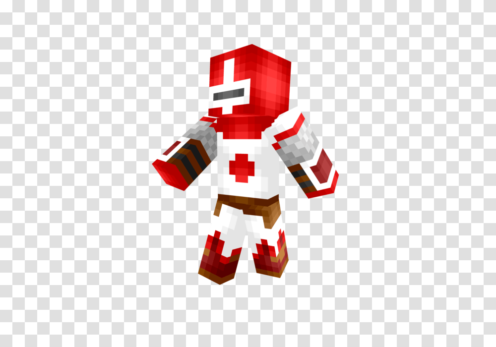 Red Knight Minecraft Skin, Robot Transparent Png