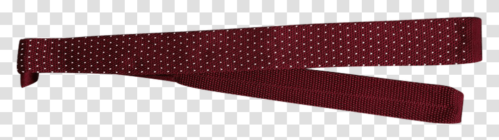 Red Knitted Tie With White Arrow Detail Polka Dot, Rug, Texture, Stage, Mat Transparent Png