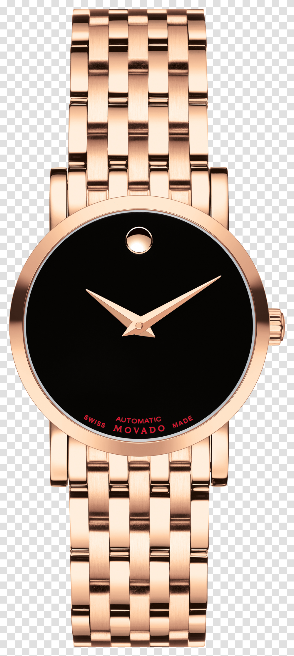 Red Label Women Movado Gold Watch, Wristwatch, Lamp Transparent Png