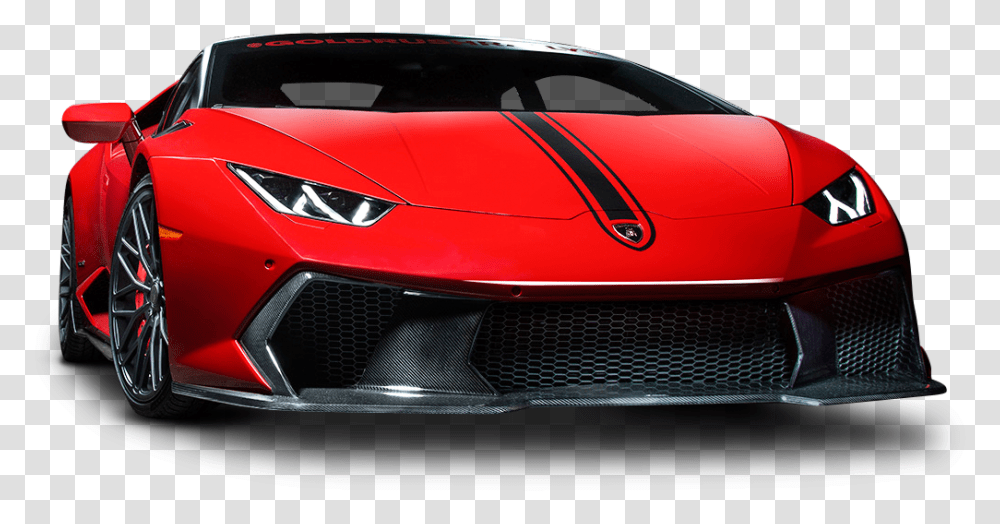 Red Lamborghini Huracan Car Image Lamborghini Huracn, Vehicle, Transportation, Automobile, Tire Transparent Png