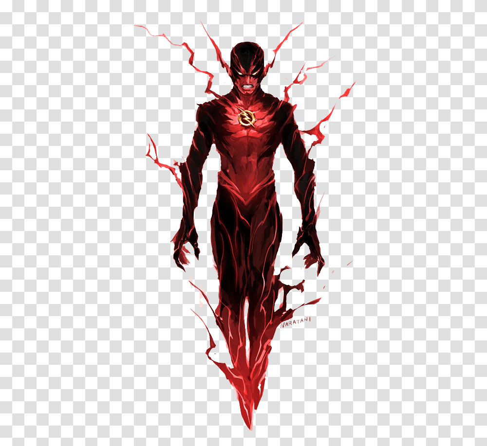 Red Lantern Reverse Flash, Person, Human Transparent Png