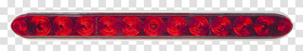 Red Led Turntail Light Bar 11 Diodes Aquarium Lighting, Label, Number Transparent Png
