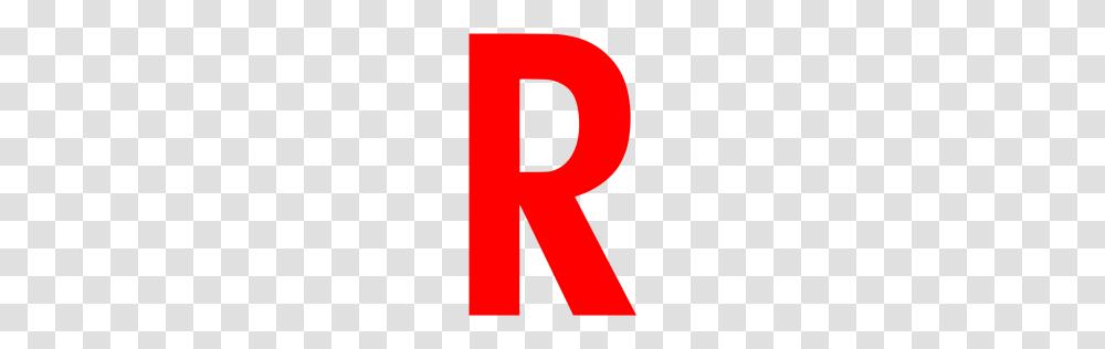 Red Letter R Icon, Logo, Trademark Transparent Png