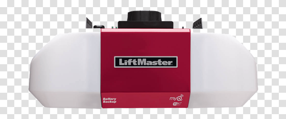 Red Liftmaster Garage Door Opener, Machine, First Aid, Word, Box Transparent Png