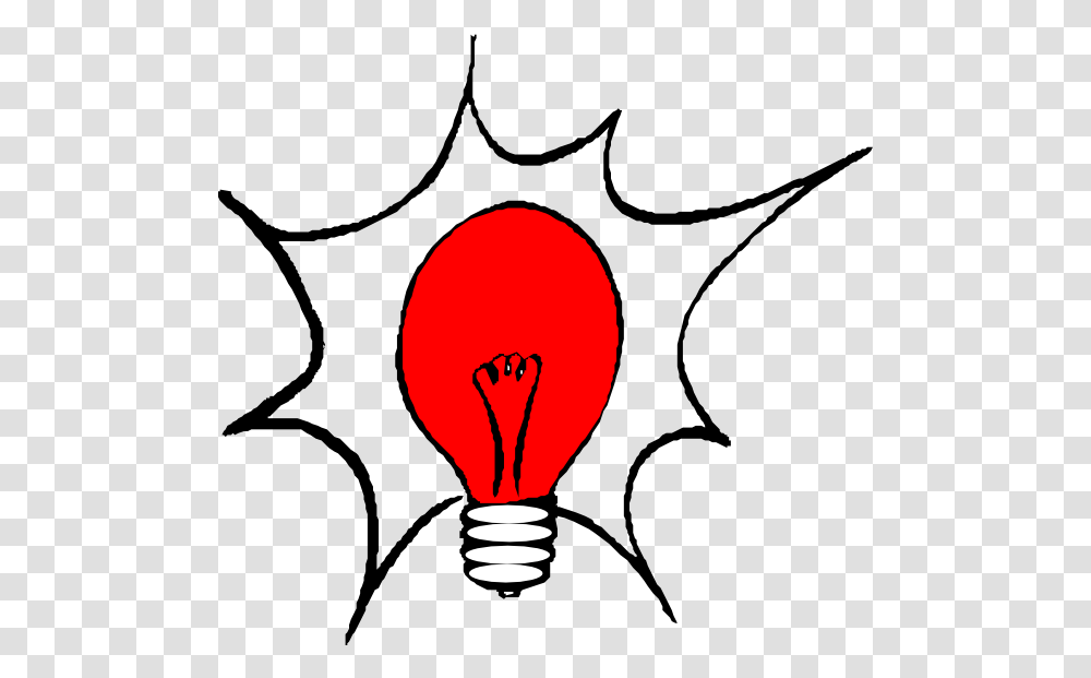 Red Light Bulb Clip Art, Lightbulb Transparent Png