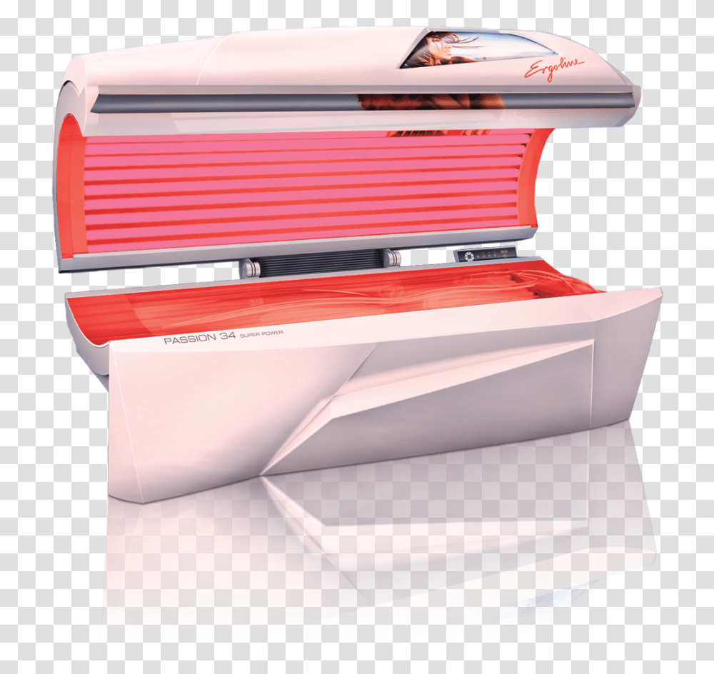 Red Light Therapy Laydown Passion • Totally Tan & Spa Ergoline Passion 34 3, Box, Text, File Folder, File Binder Transparent Png
