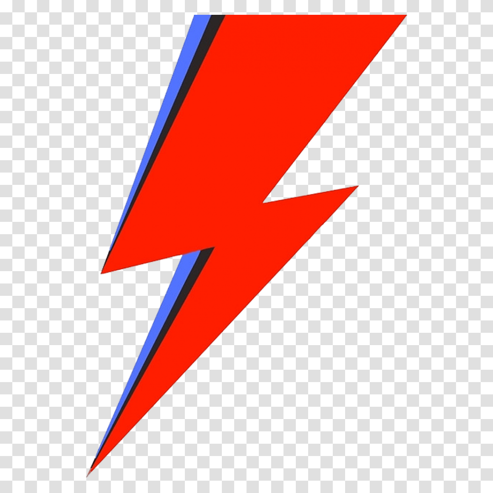 Red Lightning Bolt David Bowie Lightning Bolt Logo David Bowie Lightning Bolt, Graphics, Art, Text, Symbol Transparent Png
