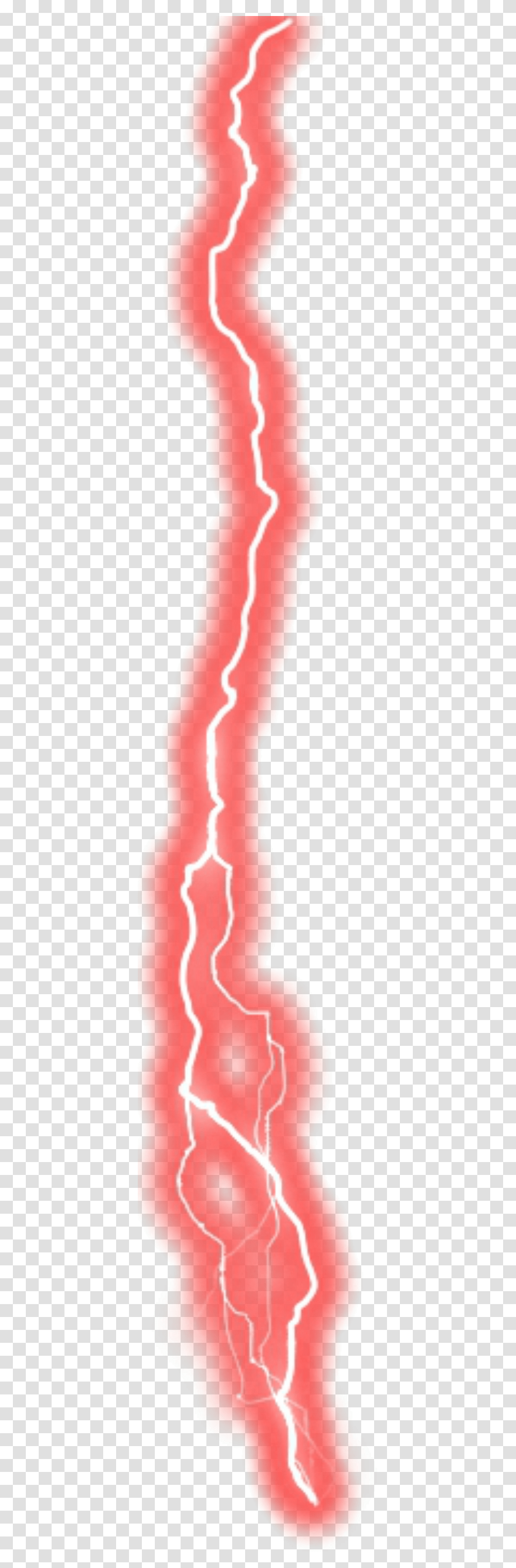 Red Lightning Bolt, Neon, Laser, Coil, Spiral Transparent Png
