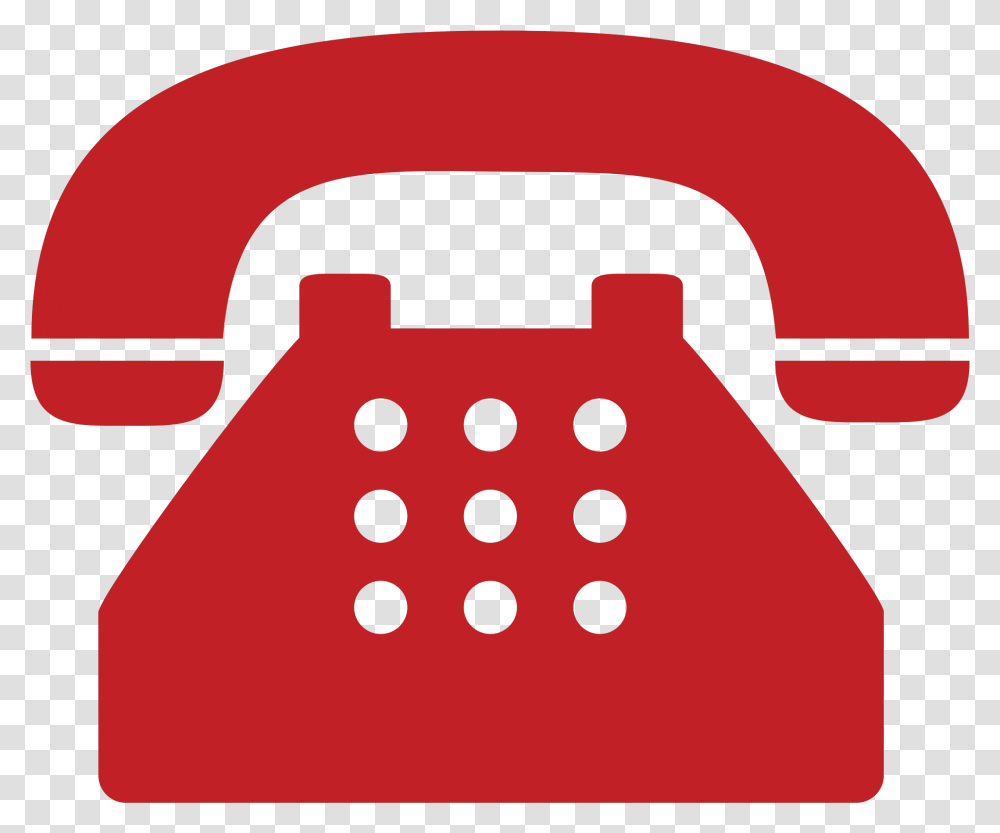 Red Line Telefono Fijo, Phone, Electronics, Dial Telephone Transparent Png