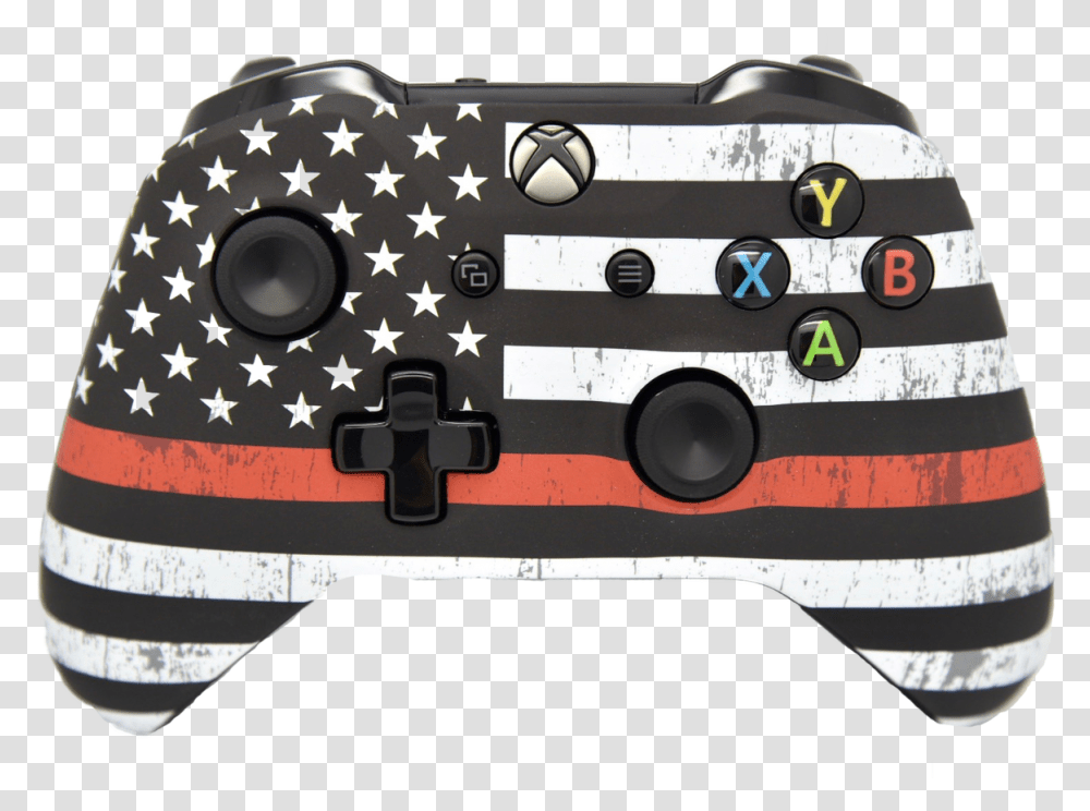 Red Line Xbox One S Controller Military Flag, Electronics, Wristwatch, Helmet, Clothing Transparent Png
