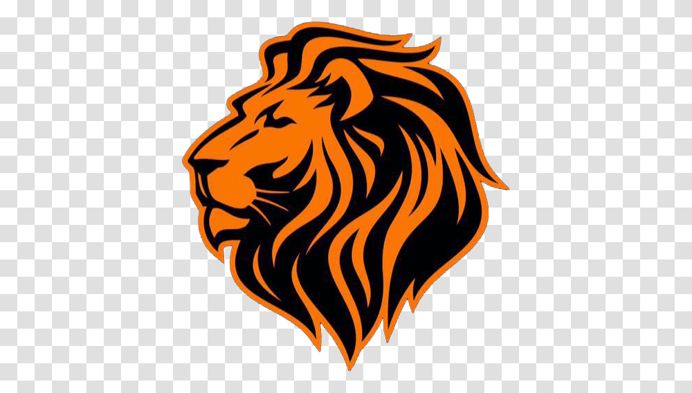 Red Lion Head Logo Lion Head Logo, Fire, Symbol, Trademark, Tiger Transparent Png