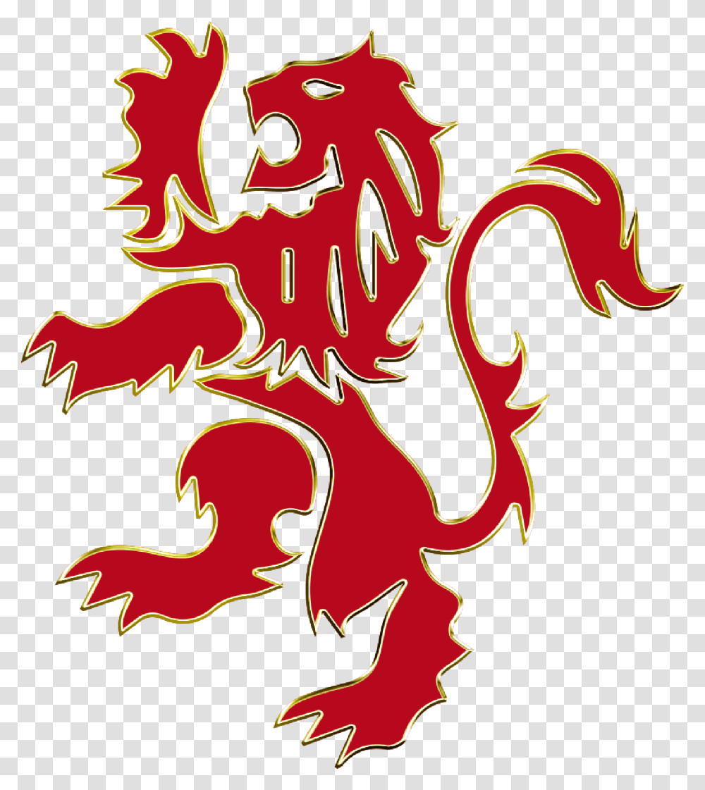 Red Lion Optics Red Lion Logo, Dragon, Poster, Advertisement, Animal Transparent Png