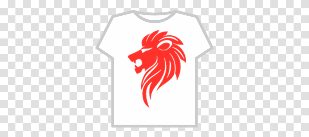 Red Lion T Shirttransparent Roblox Bass Boosted Songs, Flare, Light, Clothing, Logo Transparent Png