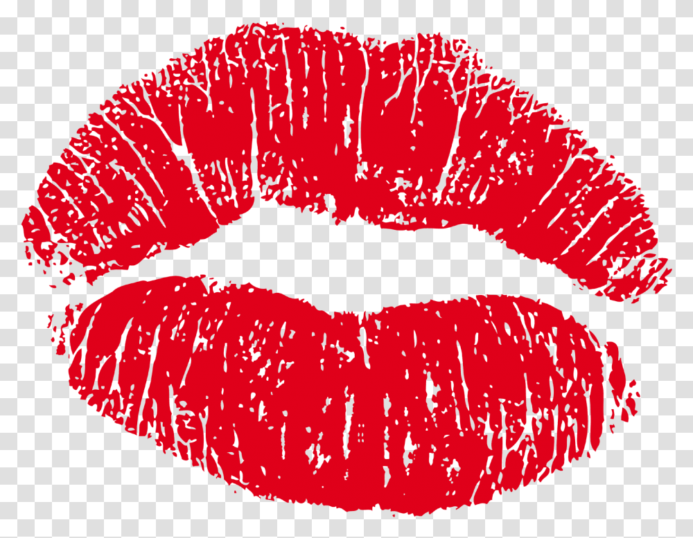 Red Lip Kiss, Sea, Outdoors, Water, Nature Transparent Png