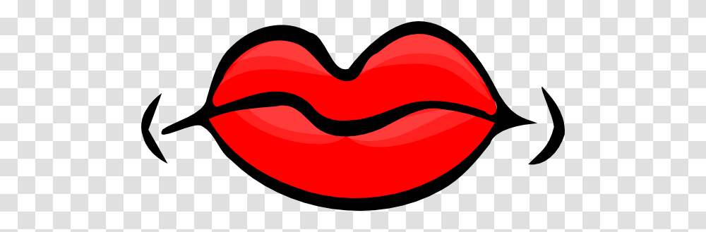 Red Lips Clip Art, Heart, Mouth, Mustache Transparent Png