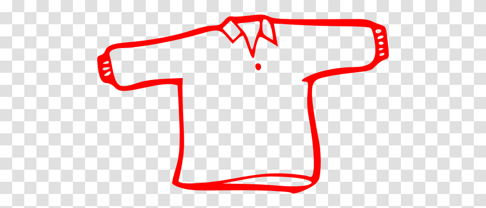 Red Long Sleeve Shirt Clip Art, Apparel Transparent Png