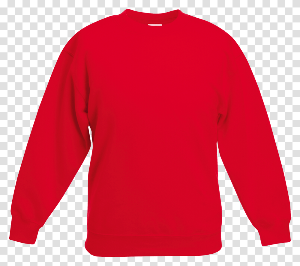 Red Long Sleeve Shirt Front And Back Download Red Long Sleeve Shirt Front And Back, Apparel, Sweatshirt, Sweater Transparent Png