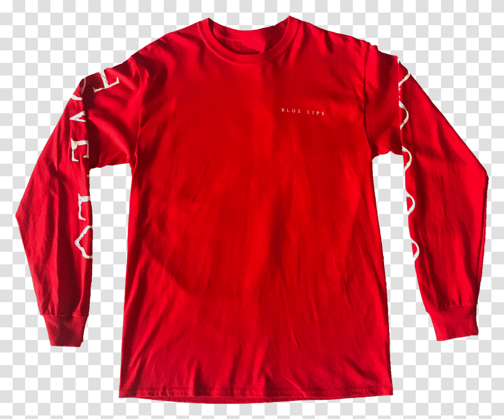 Red Long Sleeve Transparent Png