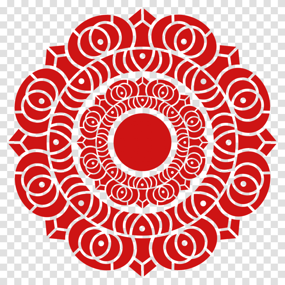 Red Lotus Avatar Symbol, Pattern, Spiral Transparent Png