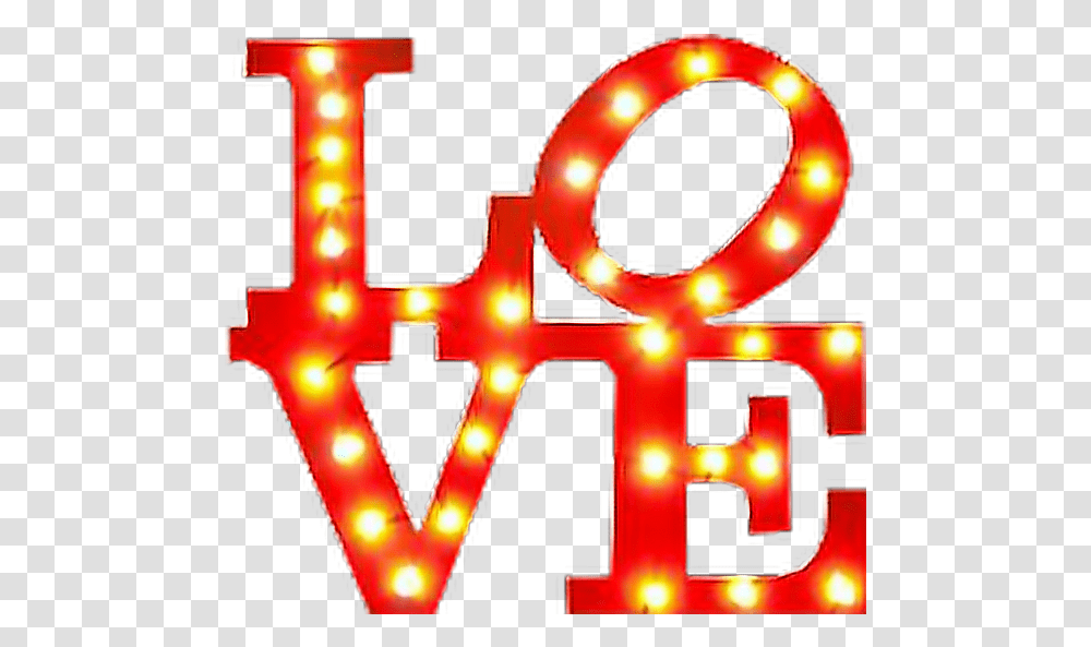 Red Love Lights Sign Marquee Textstickers Word Vintage Diy Light Up Canvas Art, Lighting, Logo, Symbol, Lamp Transparent Png