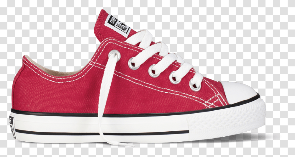 Red Low Top Converse Womens, Shoe, Footwear, Apparel Transparent Png