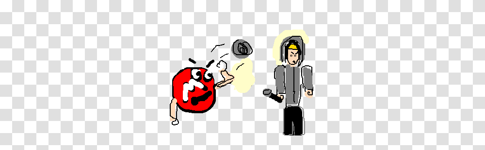 Red Mampm Throws A Rock, Person, Crowd, People, Hand Transparent Png