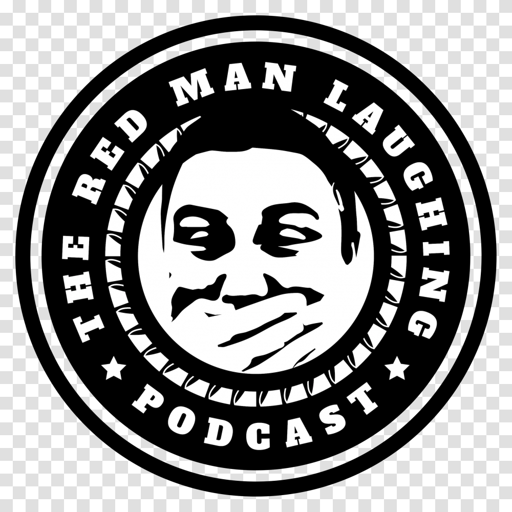 Red Man Laughing, Logo, Trademark, Poster Transparent Png