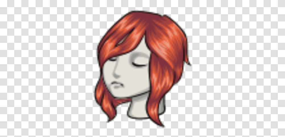 Red Messy Bob Hairstyle Tattered Weave Wikia Fandom Hair Style, Head, Person, Art, Face Transparent Png