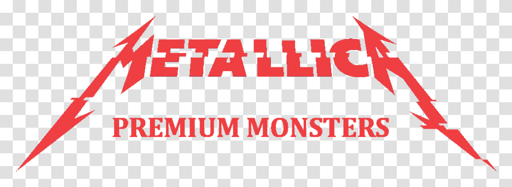 Red Metallica Logo, Word, Alphabet Transparent Png