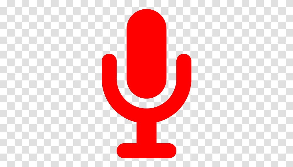 Red Microphone 3 Icon Free Red Microphone Icons Microphone On Icon Green, Alphabet, Text, Symbol, Logo Transparent Png