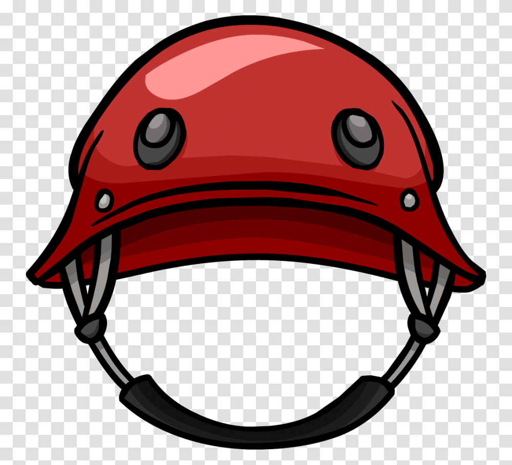 Red Military Helmet Clipart Image Helmet Clipart, Apparel, Crash Helmet, Sunglasses Transparent Png