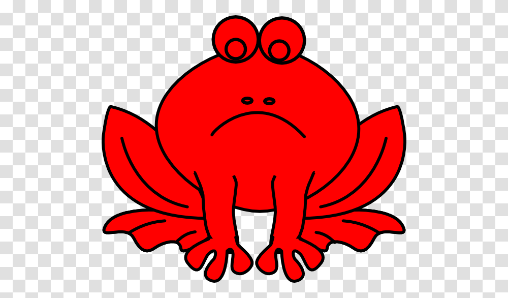 Red Misbehavior Frog Clip Art, Crab, Seafood, Sea Life, Animal Transparent Png