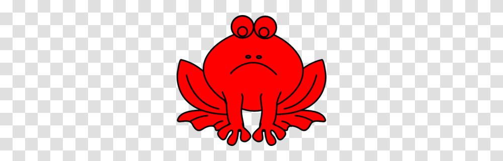 Red Misbehavior Frog Clip Art, Seafood, Sea Life, Animal, Crab Transparent Png