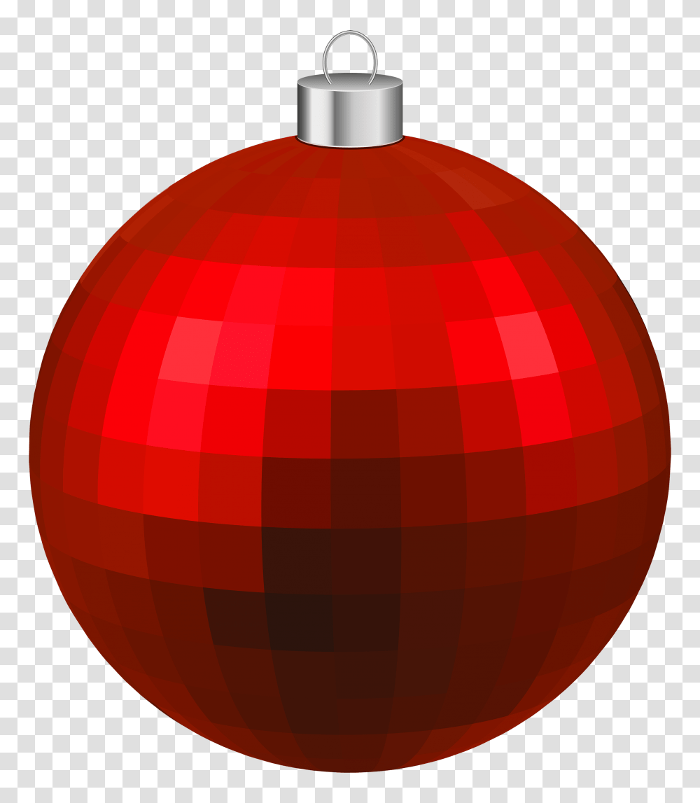 Red Modern Christmas Ball Clipart, Bottle, Cosmetics, Rug Transparent Png