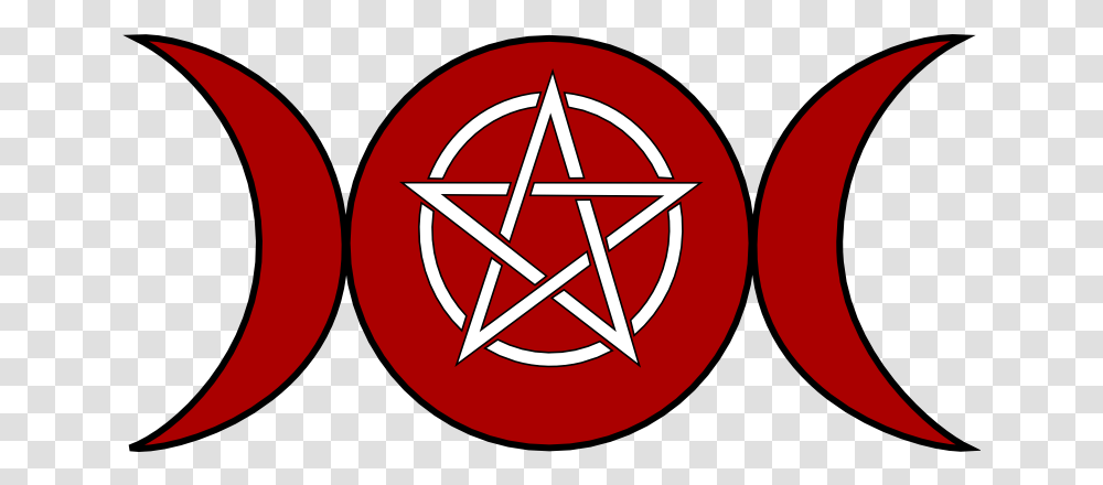 Red Moon Coven Pentacle Black, Symbol, Star Symbol, Dynamite, Bomb Transparent Png