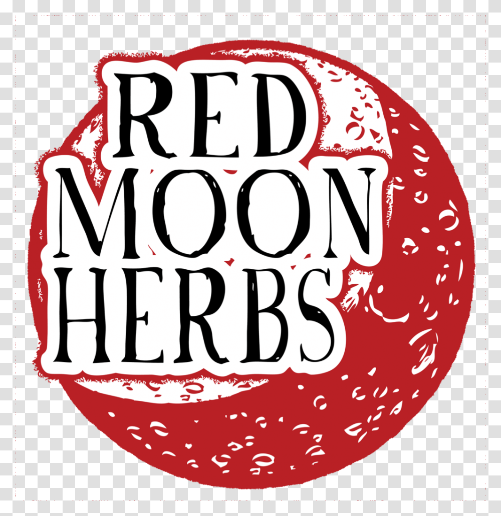 Red Moon Herbs, Label, Word, Plant Transparent Png
