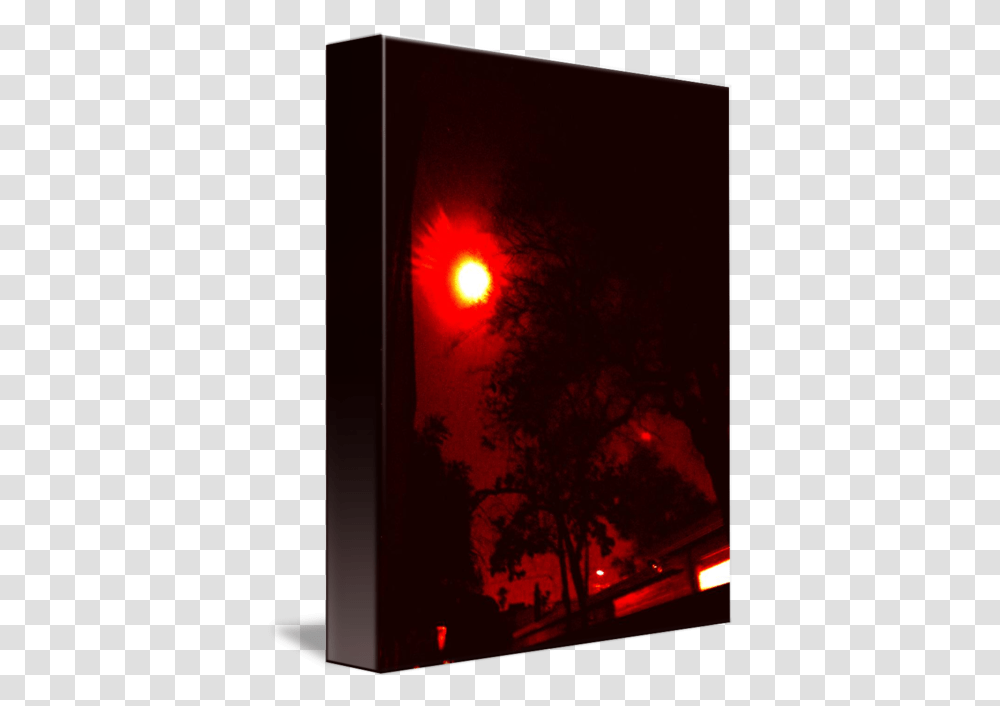Red Moon Tree Lcd Display, Lighting, Flare, Lamp, Outdoors Transparent Png