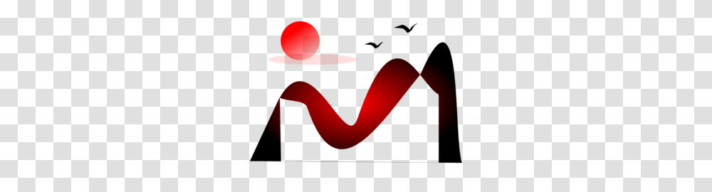 Red Mountain Clipart, Logo, Trademark, Heart Transparent Png