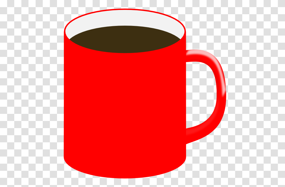 Red Mug Brown Liquid Clip Art, Coffee Cup, First Aid, Ketchup, Food Transparent Png