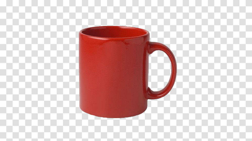 Red Mug, Coffee Cup Transparent Png
