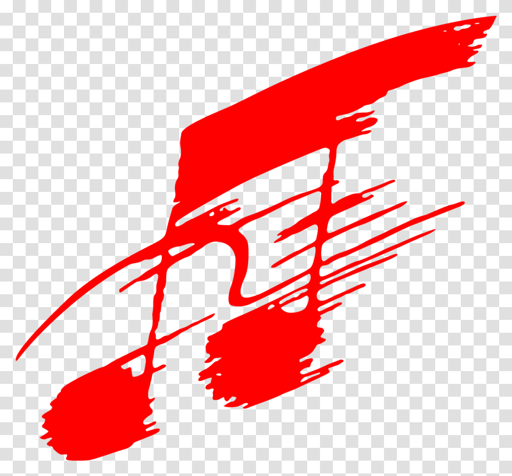 Red Music Note Music Notes Red Background Red Background Music Notes, Text, Symbol, Weapon, Graphics Transparent Png