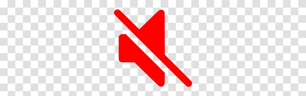 Red Mute Icon, Logo, Trademark Transparent Png