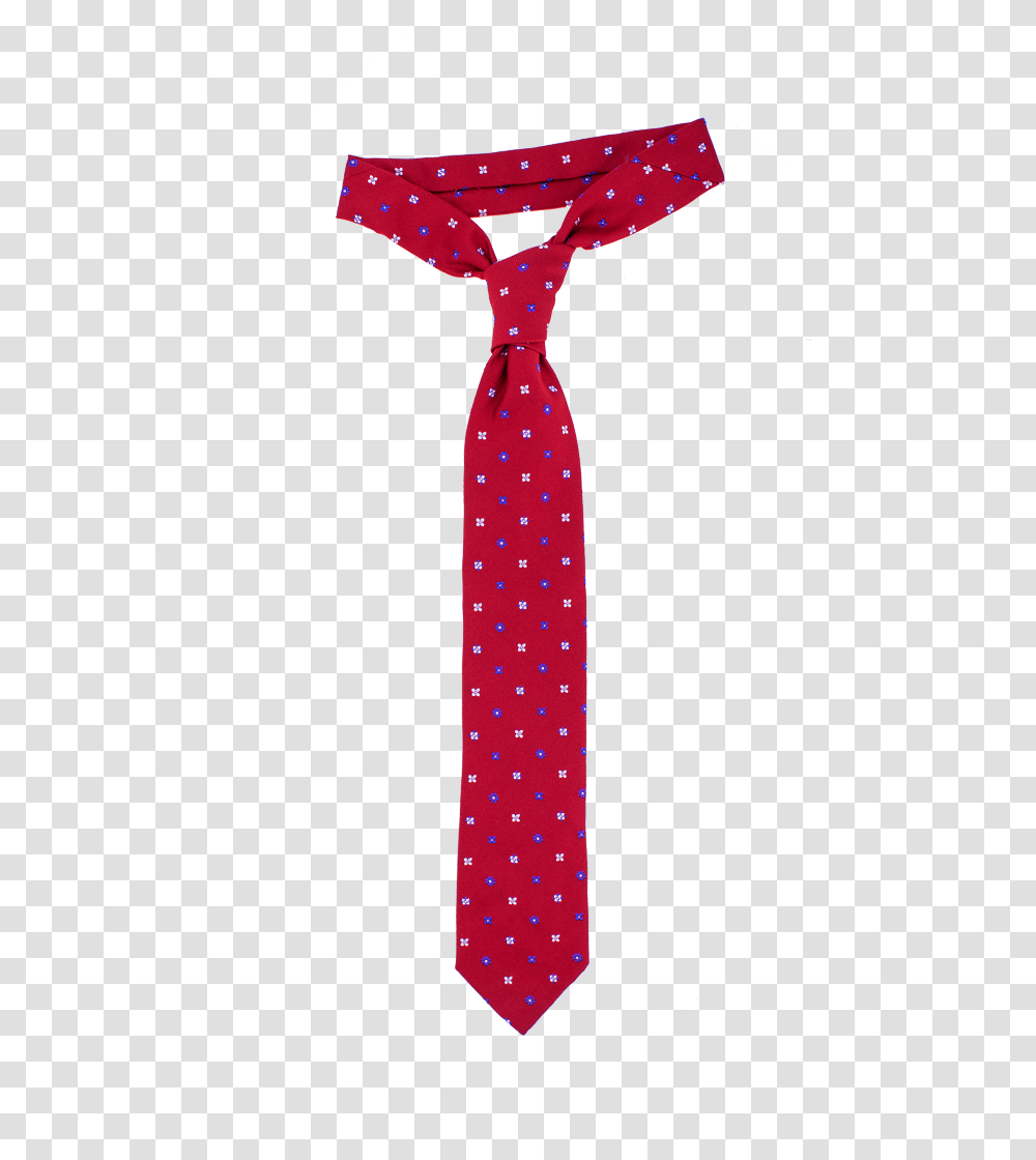 Red Necktie With Blue White Floral Pattern Oscar Hunt Tailors, Accessories, Accessory, Texture, Pajamas Transparent Png