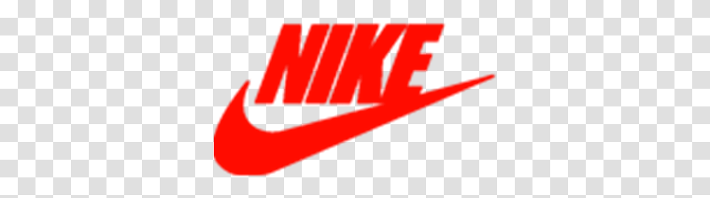 Red Nike Logo Red Nike Logo, Text, Person, People, Symbol Transparent Png